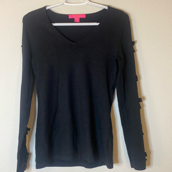 Lilly Pulitzer Bow Sleeve Sweater - Picture 2 of 2